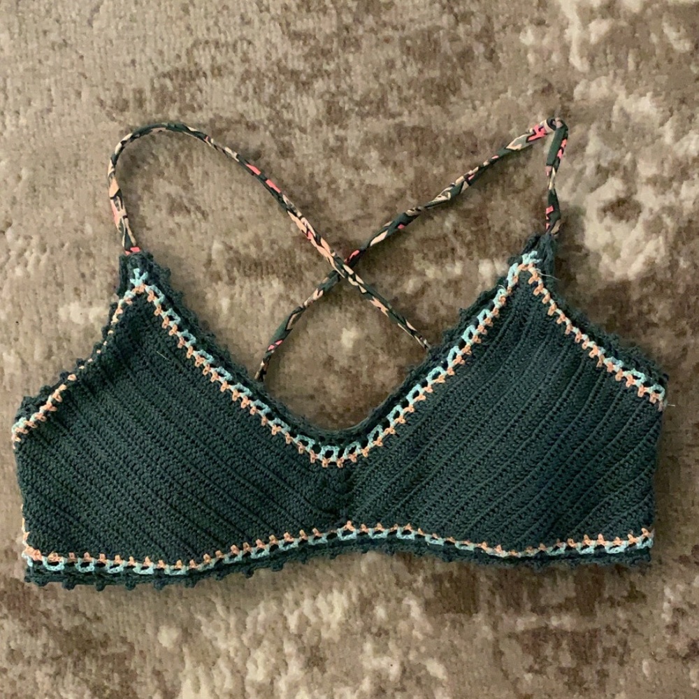Target Crocheted Bikini Top